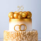 Hotop Numbers 0-9 Cake Topper Diamond Gems Birthday Cake Toppers Bling Rhinestone Cake Topper Birthday Party Decoration For Wedd