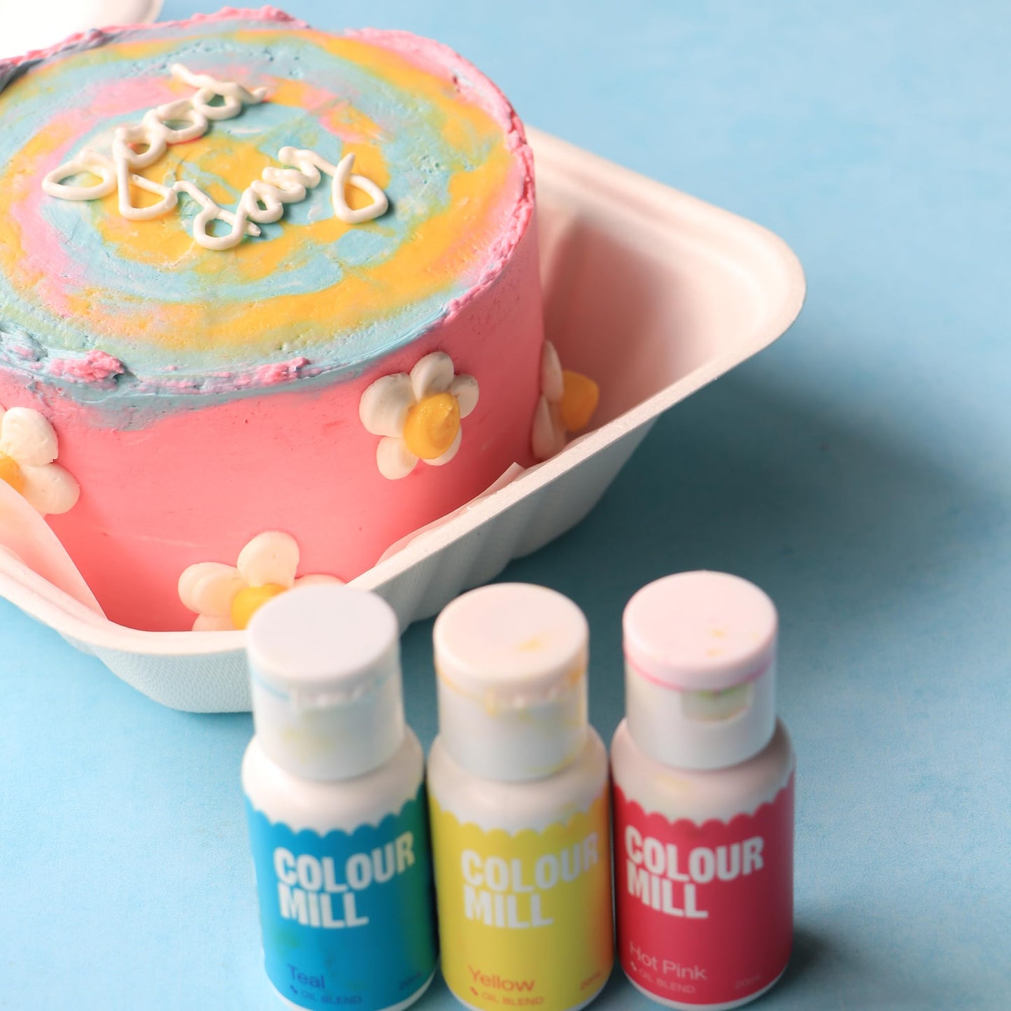 Colour Mill Oil-Based Food Coloring, 20 Milliliters Teal