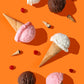 Bite Sized Chocolate Filled-Waffle Cone Ends (Milk Chocolate - Pack of 4)