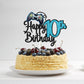 Video Game Happy 10Th Birthday Cake Topper - Video Game Boys 10Th Birthday Party Blue Cake Supplies - Game On Level Up Winner Pa