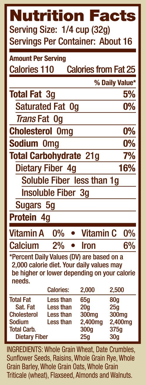 Bob s Red Mill Old Country Style Muesli Cereal, 18 Ounces (Pack Of 4)