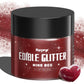 bayep Wine Red Edible Glitter for Drinks, 30g Luster Dust for Cake, Party Supplies