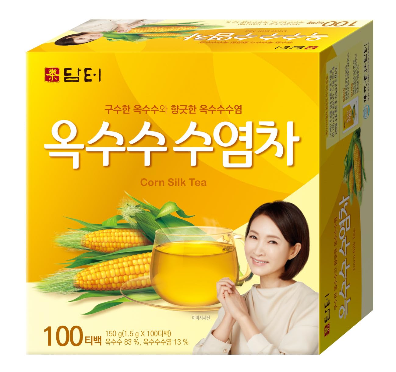 Damtuh Cornsilk Tea Bag 1.5g x 100T