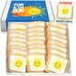 Sun Cookies Beach Party Pool Favors Individually Wrapped Sun Them | 24 Pack Bulk for Kids Birthday Party Sugar Cookie