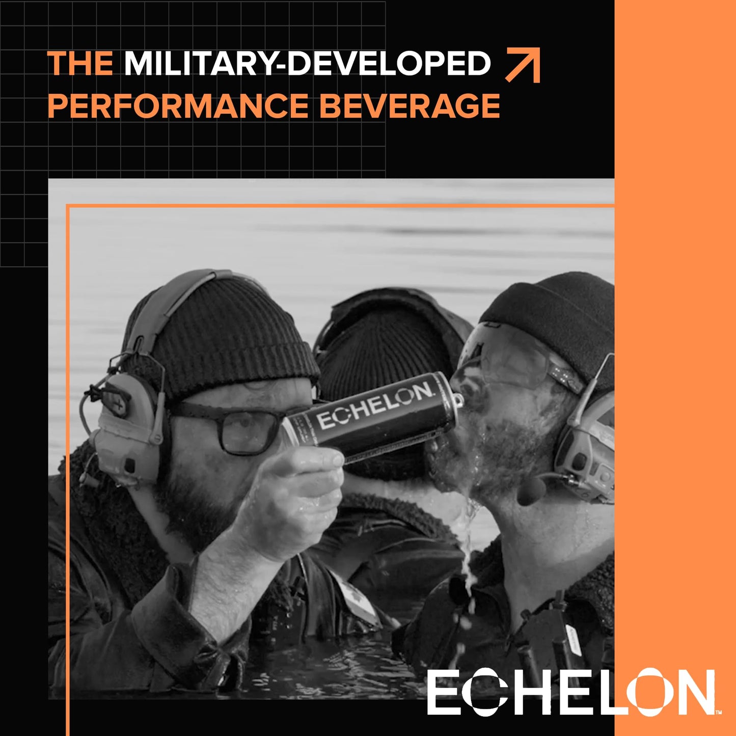 Echelon Pre-Workout Energy Drink - 12-Pack  Mango Reaper - Peak Performance  Sustained Energy  Focus and Endurance Dietary dietary product - 300mg of Caffeine  Beta-Alanine  L-Theanine & Fiber - Vegan