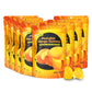 Joyvitas Peelable Gummy Mango Candy - Low Sugar, Individually Wrapped, Pack of 8 (25.4oz) - Perfect for Christmas Gifts and Stocking Stuffers