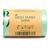 Lucky Family Green Compost Bags For Kitchen Countertop Bin 2.6 Gallon - 100% Compostable Food Waste Trash Repurpose - Perfect Bi