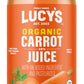 Lucys Family Owned - AMERICAN CARROTS Organic 99% Pure Carrot Juice, 34 oz. Glass Bottle (Made From Fresh Pressed)