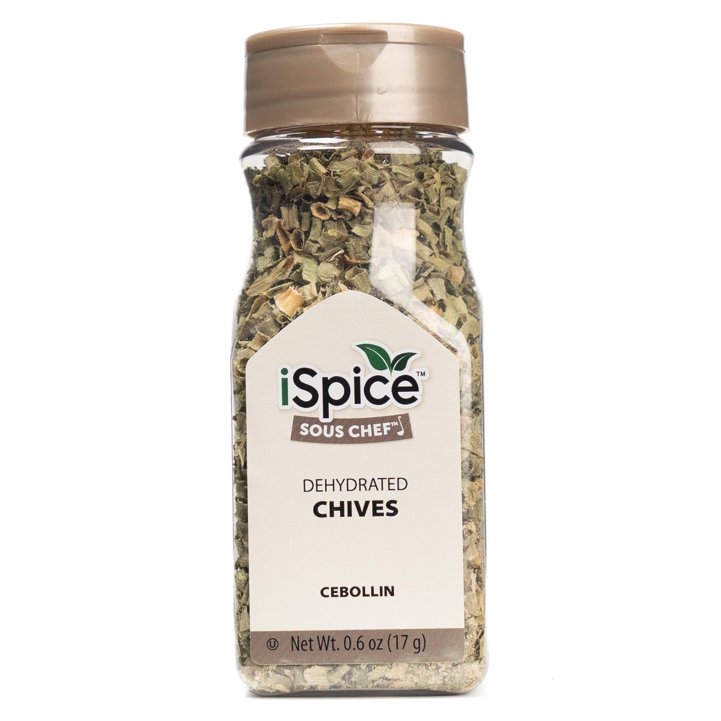 Ispice Premium Fragrant Chopped Chives | Pure And Fresh, Aromatic |Essential Kitchen Herbs |0.60 Oz (17G)