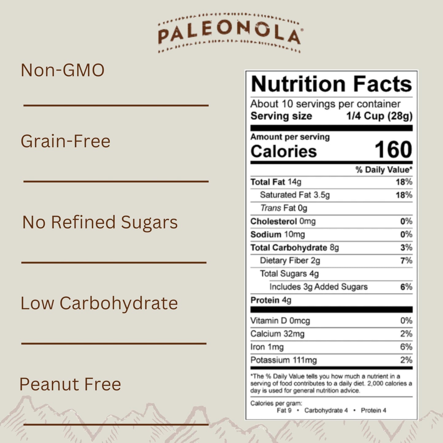 Paleonola Grain Free Granola | Gluten Free, Non-Gmo, Dairy Free, No Refined Sugars, 10 Oz Bags (Maple Pancake, 3 Pack)