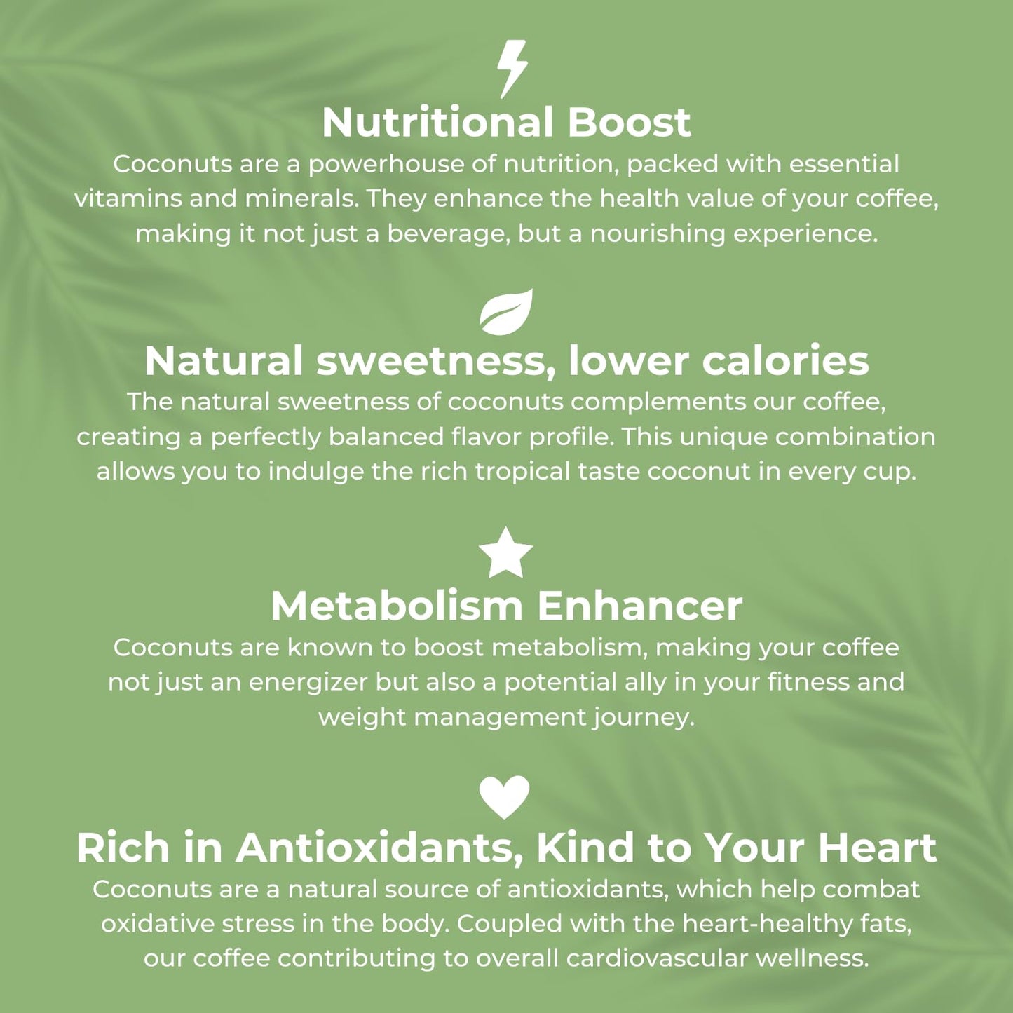 Cacafe Coconut Tea, Coconut Infused Green Tea, Creamy Drink Mix, Make Iced Or Hot, Packed With Antioxidants, Natural Energy And