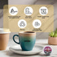 InfuSio Coffee Pods Costa Rica Medium Roast, 96 Count, Compatible with Keurig K Cups, Single Serve