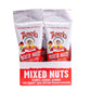 Straight Up Nuts Tapatio Mixed Nuts Snack Mix, Hot Peanuts, Travel Size, 1.5 oz Bags, 12-Pack