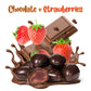 Dark Chocolate Covered Dried Strawberries By It'S Delish, 12 Oz Bag | Gourmet Dark Chocolate Covered Strawberry Fruit Snacks Bul