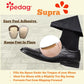 Pedag Supra  German Handmade Shoe Tongue Pads  Soft Suede Leather And Memory Foam Shoe Padding  Solves Loose Shoes Problem  1 Pa