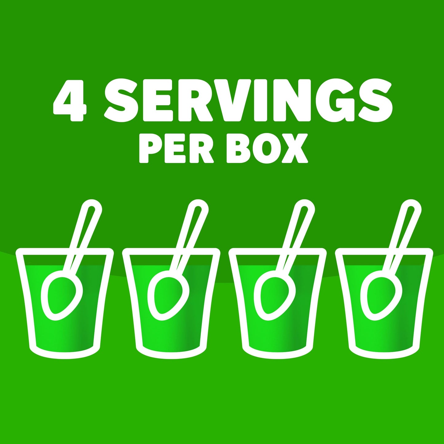 Jell-O Lime Flavor Gelatin (4-Pack)
