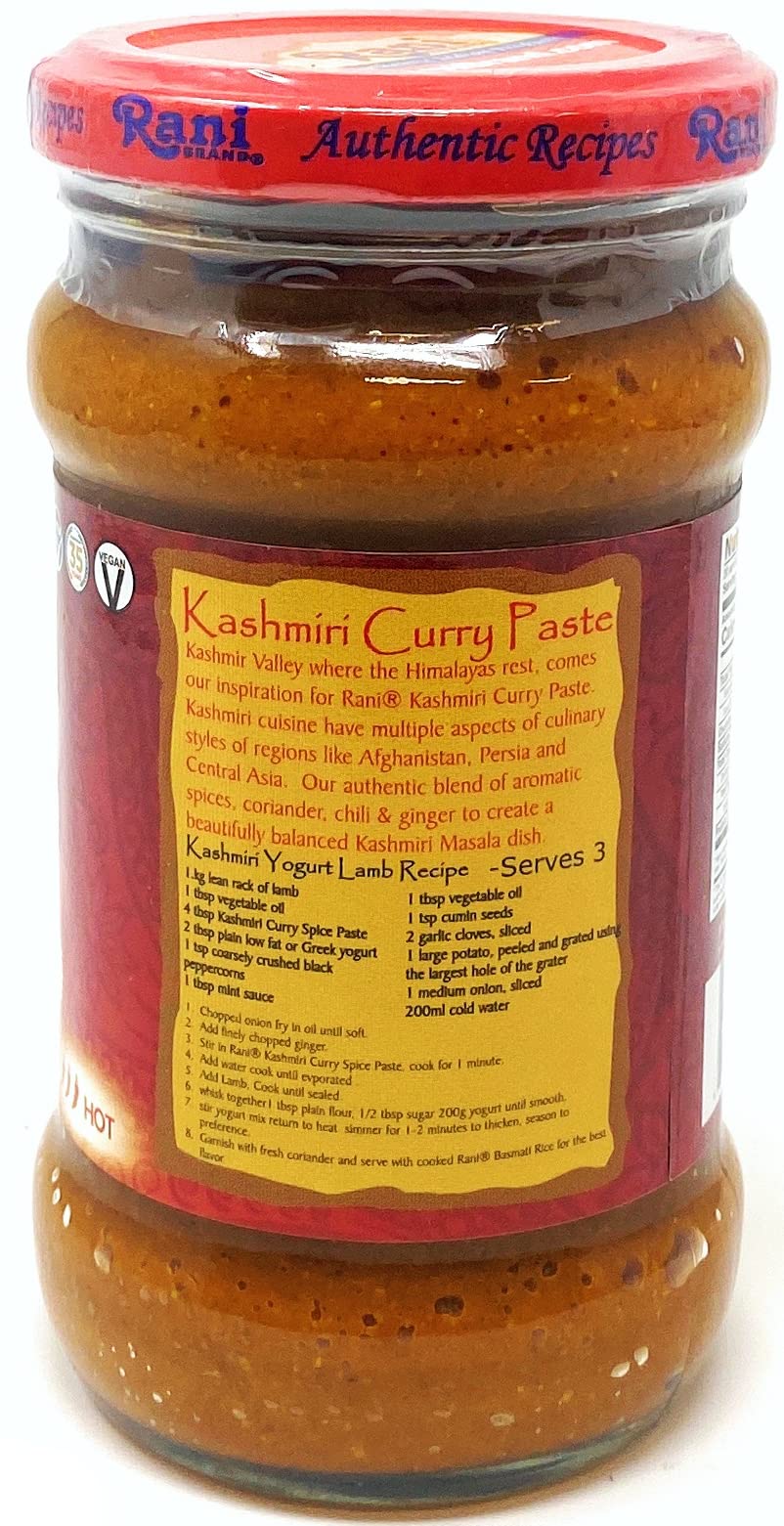 Rani Kashmiri Masala Curry Paste 10.5Oz (300G) Glass Jar ~ All Natural | Non-Gmo | Vegan | Gluten Free | Indian Origin, Cooking