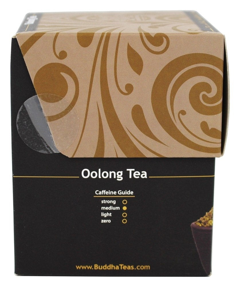 Organic Oolong Tea, 18 Bleach-Free Tea Bags - Rich in Vitamins and Minerals and a Natural Source of Antioxidants, No GMOs