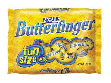 Butterfinger Funsize Candy Bars, 12.5-Ounce Bags, Pack of 6