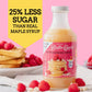 Rich & Creamy Buttermilk Syrup White Raspberry Flavor By Uncle Bob'S Butter Country 16 Fl Oz/1 Pack
