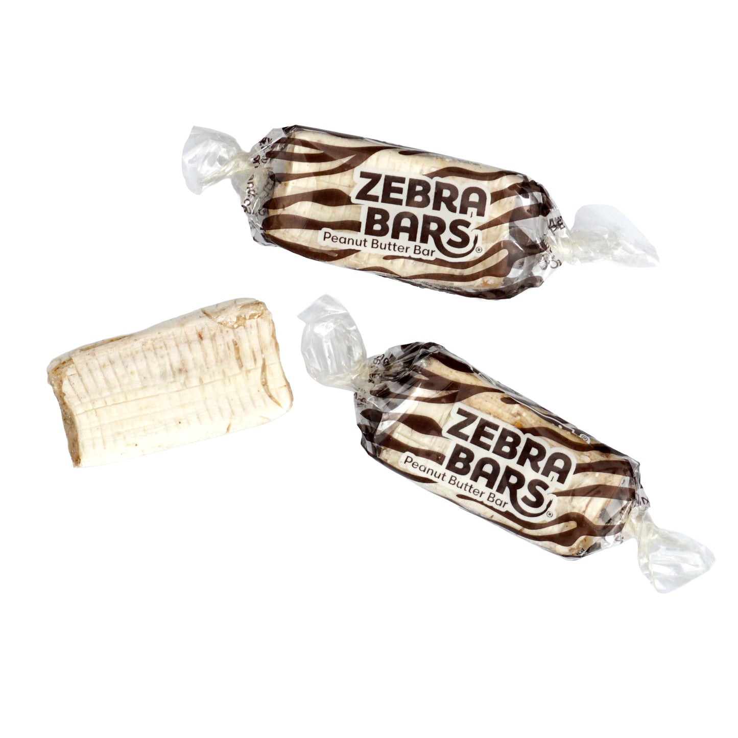 THE HAMPTON CANDY COMPANY Peanut Butter Bars Candy - 2 Pound Bulk Bag, Individually Wrapped (Approx. 140 Bars)
