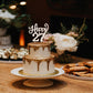 Happy 27Th Birthday Decorations,27Th Birthday Gold Rhinestone Cake Topper - Cheers To 27 Years Old Bday Party Metal Sparkly Cake