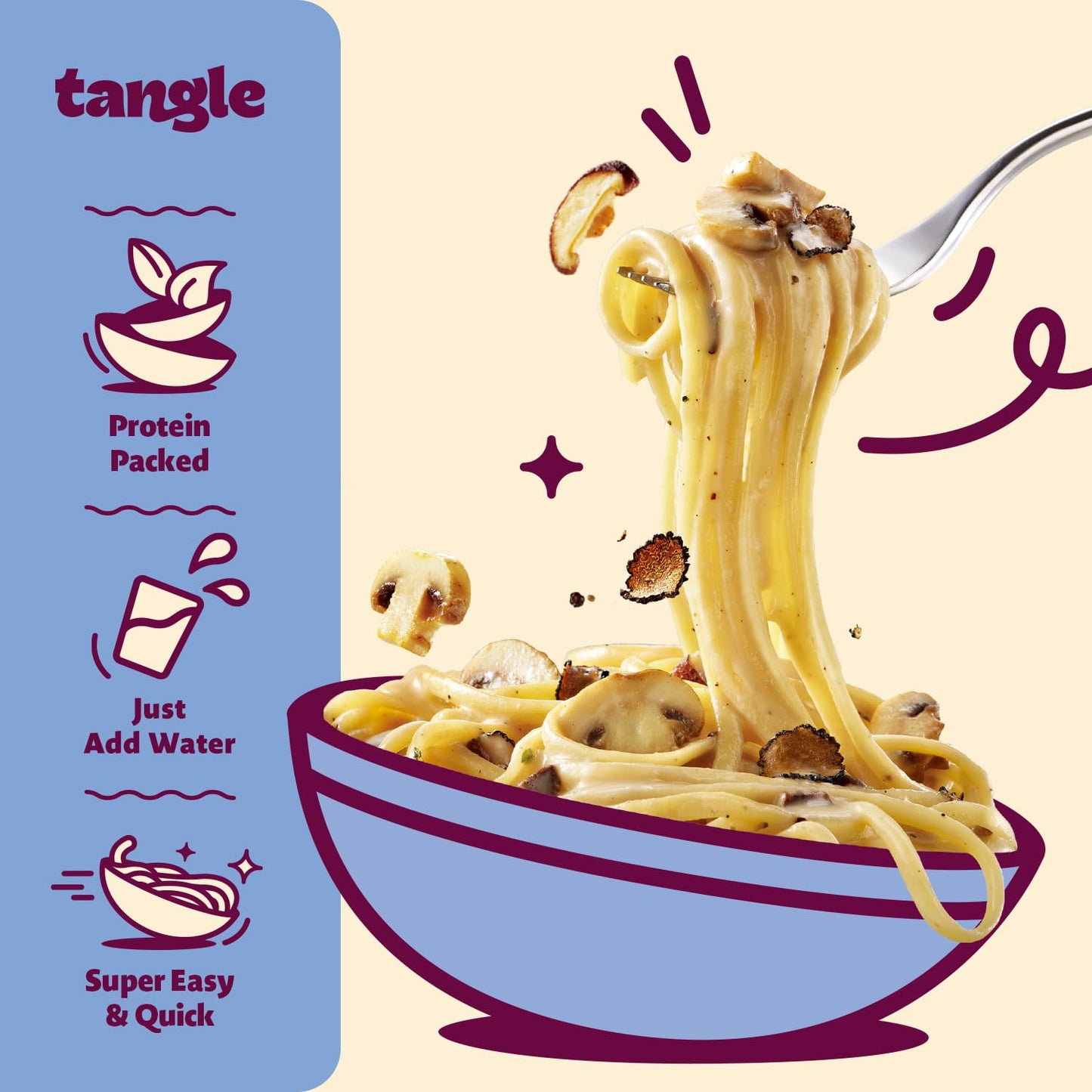 Tangle Creamy Mushroom Pasta Multi