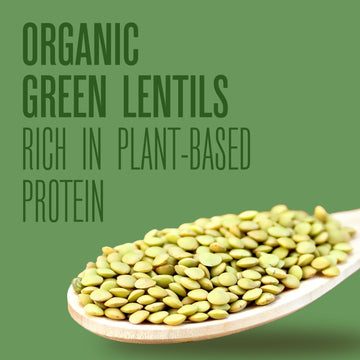 Arrowhead Mills Organic Lentils, Green, 16 Ounce