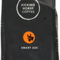Kicking Horse Coffee Smart Ass Medium Roast Ground Coffee, Certified Organic, Fairtrade, Kosher, 10 Ounce