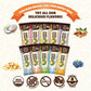 Organic Real Food Bars (Peanut Butter Hemp) Grain Free- Paleo Friendly - Non-GMO, Gluten Free, Vegan, Nutrition Bars, Super Food