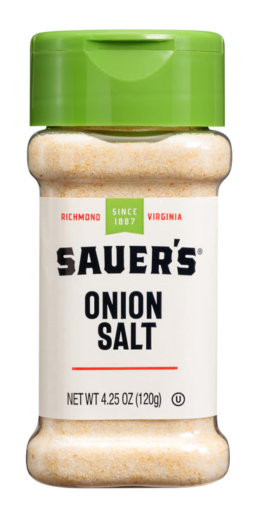 Sauer's Onion Salt, 4.25 Ounce (Pack of 1)