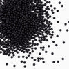 Bayep Edible Pearls for Cake Decorating 4mm Black Sprinkles for Cookies, Baking, Ice Cream, Cupcake Topper Pearl Sprinkles Perfe
