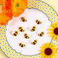Edible Bee for Cake Decorating, 16pcs Bee Sprinkles, Royal Icing Bee for Cake, Cupcake, Macaron, and Waffles, Perfect for Bee Th