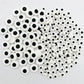 Halloween Small Candy Edible Eyeballs Big Eyes Sprinkle Cake Cupcake Toppers Dessert Cookie Decorations Party Supplies 2 Bottles