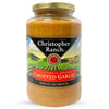 Christopher Ranch Chopped Garlic in Olive Oil - Vegan-Friendly, Gluten-Free, 32 Oz Jar, California-Grown Fresh Garlic