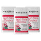 Barnies Santas White Christmas Ground Coffee with Coconut  Caramel  and Warm Vanilla Flavors  Medium Roasted Arabica Coffee Beans  12 oz Bag (Pack of 3)
