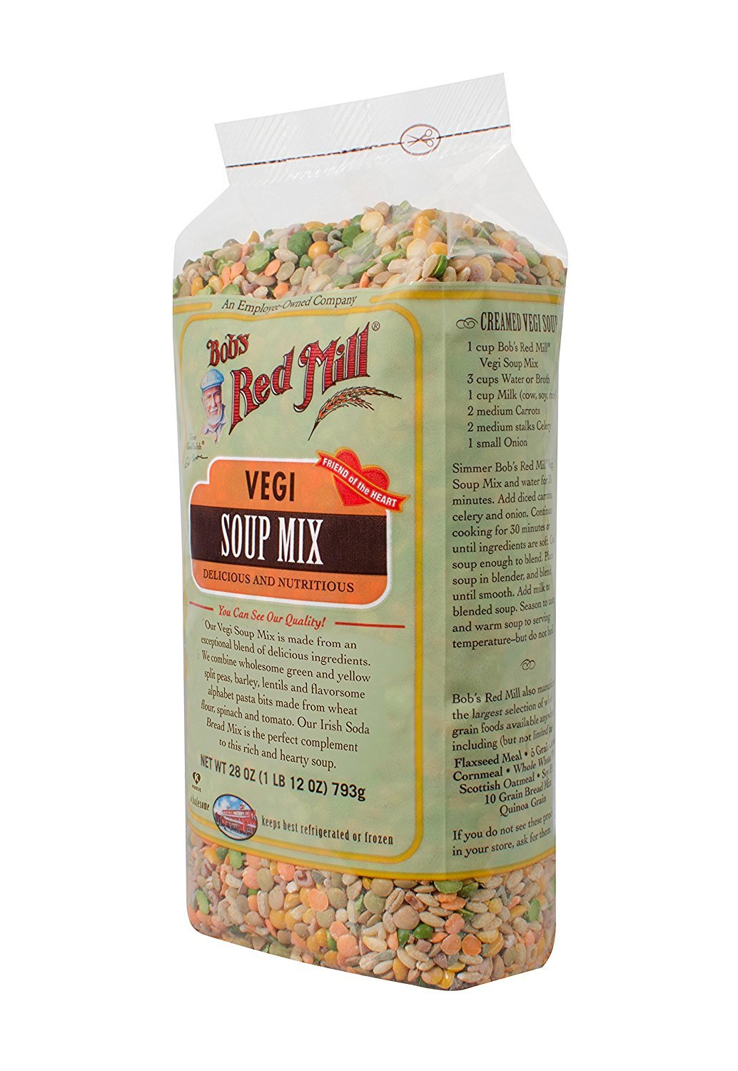 Bob'S Red Mill Vegi Soup Mix, 28 Oz (4 Pack)