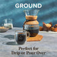 Peets Coffee, Medium Roast Ground Coffee - Off The Grid 31.5 Ounces (3 Bags of 10.5 Ounces)
