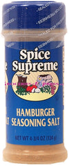 Spice Supreme Hamburger seasoning salt, 4 3/4-oz. shaker