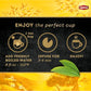 Lipton Black Tea Peach Mango, Flavored Pyramid Tea Bags, 80 Bags (20ct - Pack of 4)