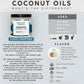 Wildly Organic Coconut Oil Sample 3-Pack 14 Fl Oz Glass Jars - 1) Refined Coconut Oil, 2) Raw Unrefined Centrifuge Exacted, & 3)