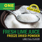 Talcufon Freshly Squeezed Lime Powder 10 Oz, Just Cold Pressed, Freeze Dried Lime Juice Powder No Added Sugar, Gluten Free, Non-