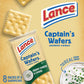 Sandwich Crackers Variety Pack, 40 Individual Snack Bags - Quality Lance Snacks, Featuring Toasty, Toastchee & Captains Wafers