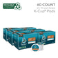 Caribou Coffee Caribou Blend Keurig Single-Serve K-Cup Pod, Medium Roast Coffee, 60 Count (6 Packs Of 10)