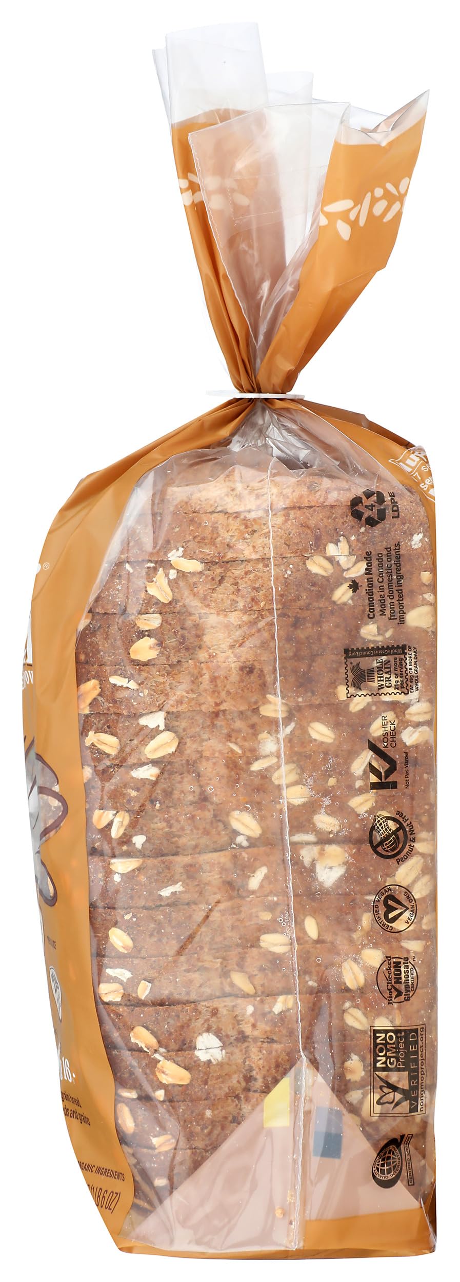 SILVER HILLS BAKERY Sprouted The Big 16 Bread, 22 Ounce (Frozen)
