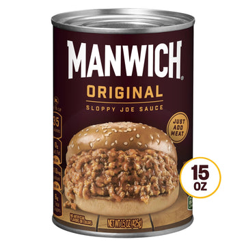Canned Sloppy Joe Sauce - For Sandwiches, Tacos, Meatloaf & More - 15 Oz (Pack Of 6)