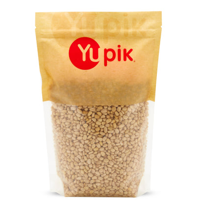 Yupik Pine Nuts, 2.2 lb (35.2 oz), Raw, Gluten-Free, Kosher, Raw Nuts, Smooth & Creamy Pine Kernels, Shelled, Unsalted, Unroaste