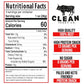 Clean Jerky Co. Old Fashioned Dry Zero Sugar Beef Jerky, Salt & Pepper Flavor, 3 Ounce Protein Snack, No MSG, No Sugar, No Nitrates
