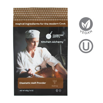 Diastatic Barley Malt Powder Vegan Ou Kosher Certified - 400G/14Oz