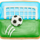 Lucks Dec-Ons Decorations Molded Sugar/Cup-Cake Topper  Soccer Ball  1 Inch  231 Count